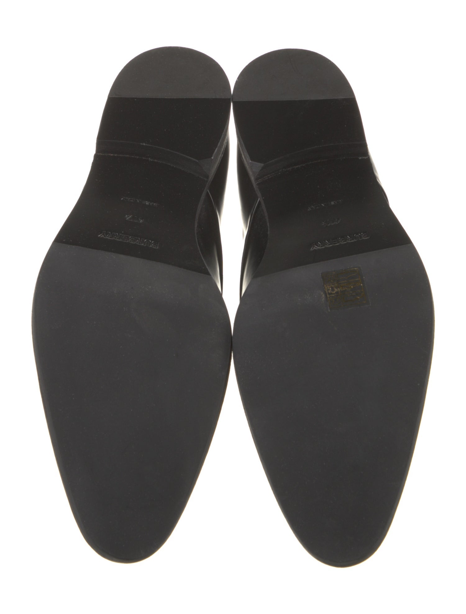 Burberry Leather Derby Shoes